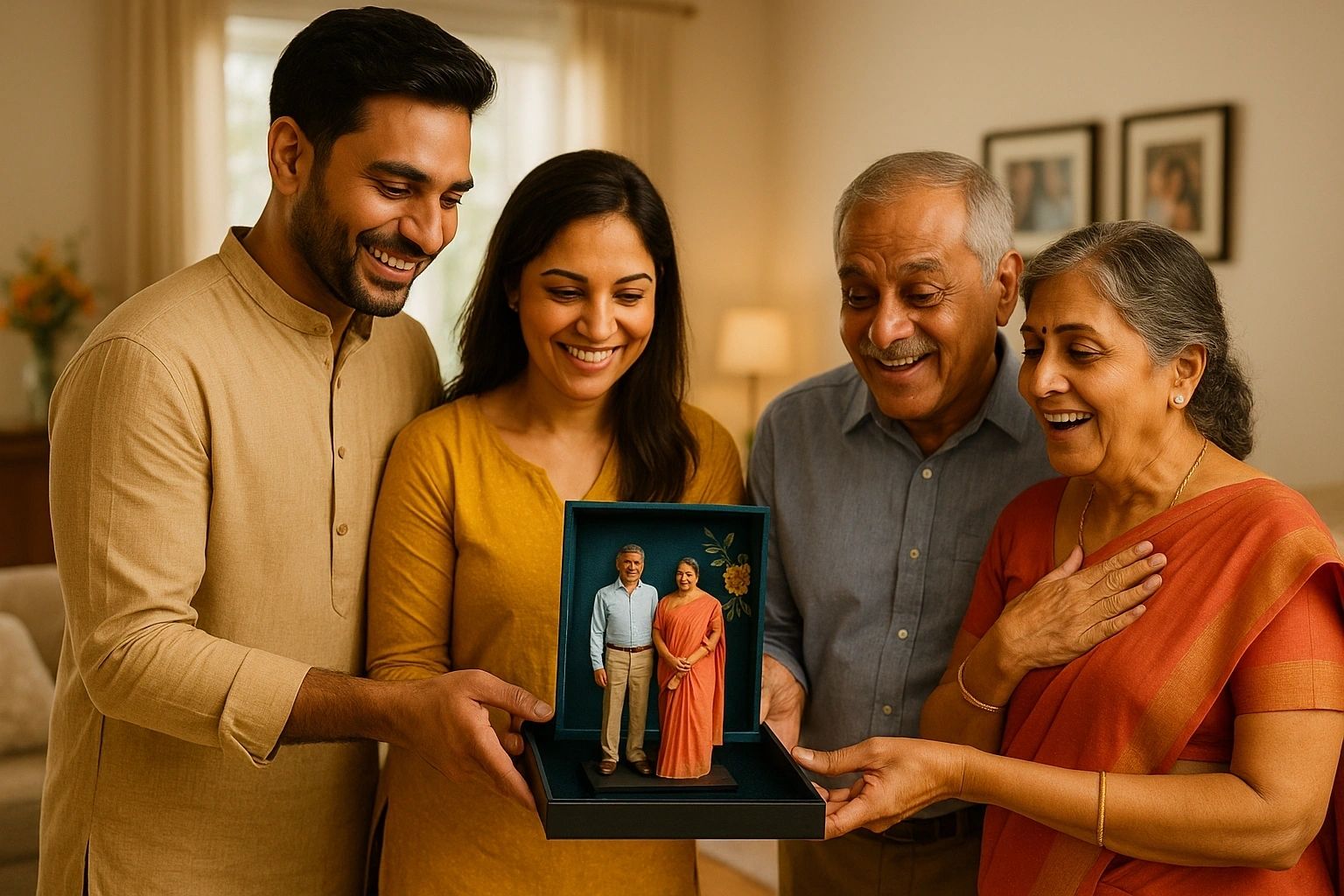 Family 3D Miniature